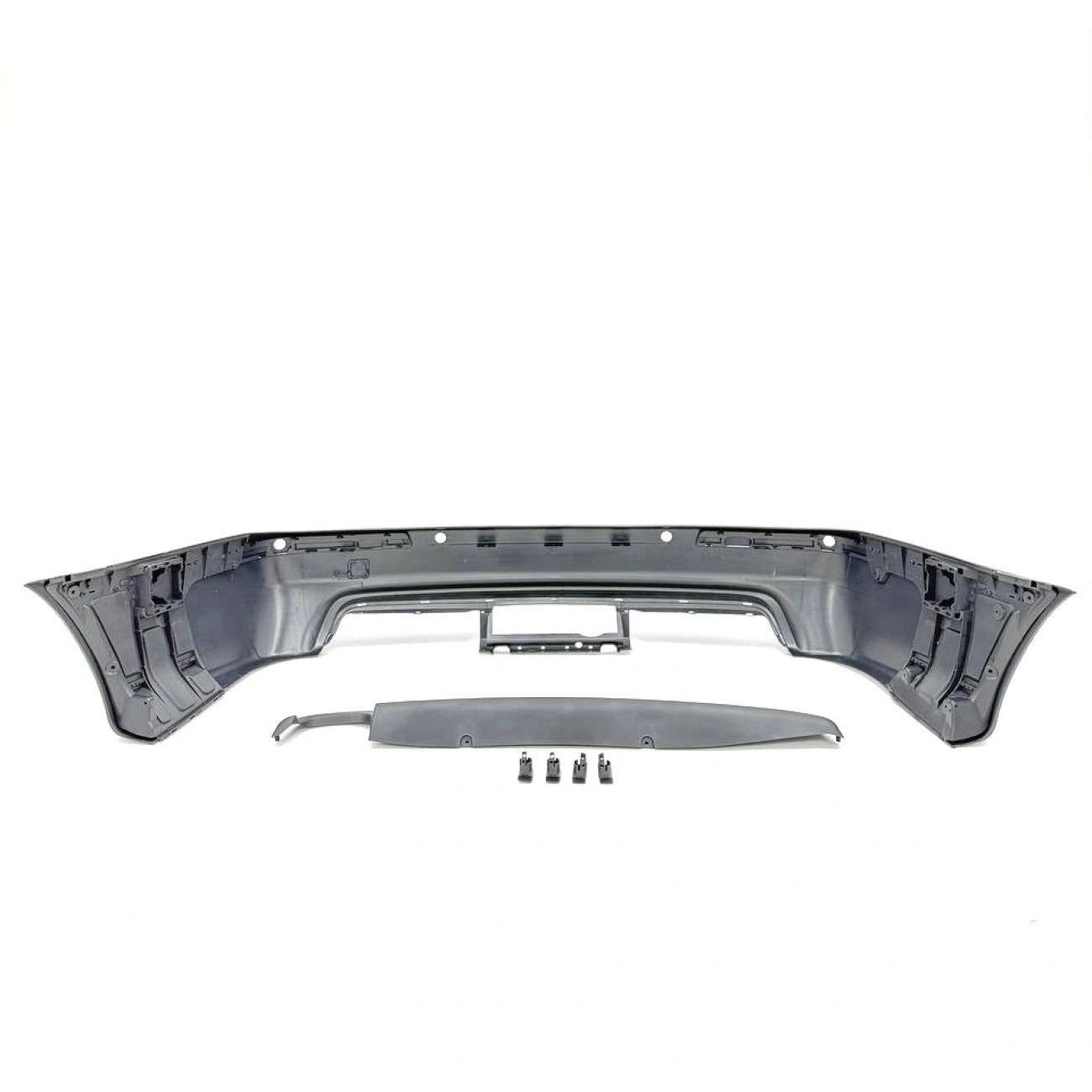 Rear bumper BMW 5-Series E39 in M5 style (1995-2003) with cutouts for parking sensors (PDC)