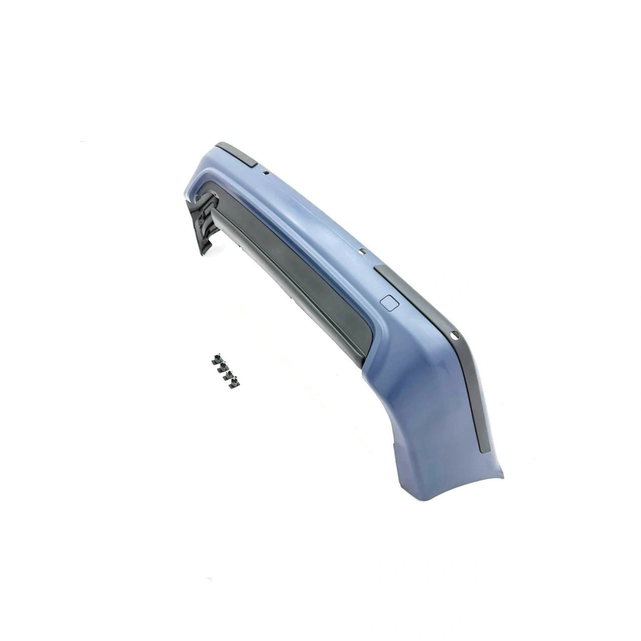 Rear bumper BMW 5-Series E39 in M5 style (1995-2003) with cutouts for parking sensors (PDC)