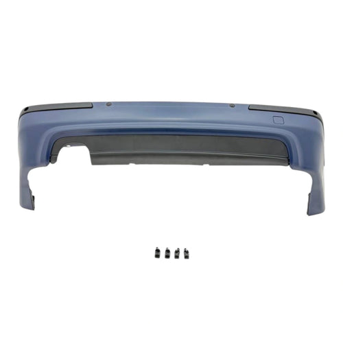 Rear bumper BMW 5-Series E39 in M5 style (1995-2003) with cutouts for parking sensors (PDC)