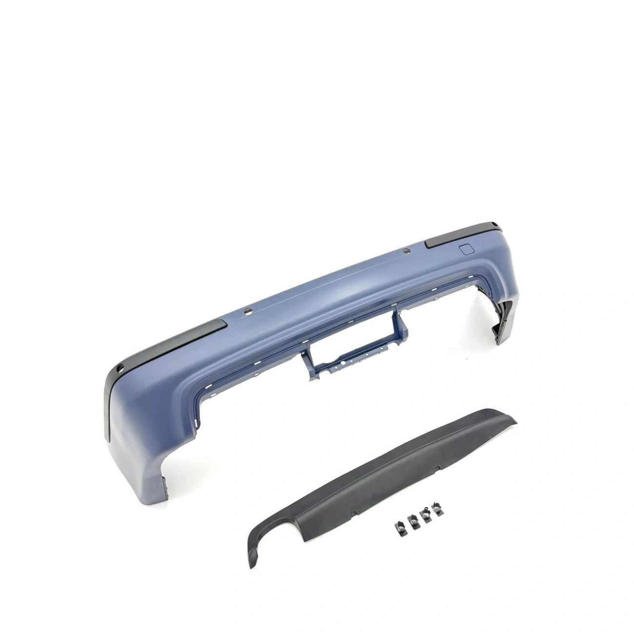 Rear bumper BMW 5-Series E39 in M5 style (1995-2003) with cutouts for parking sensors (PDC)