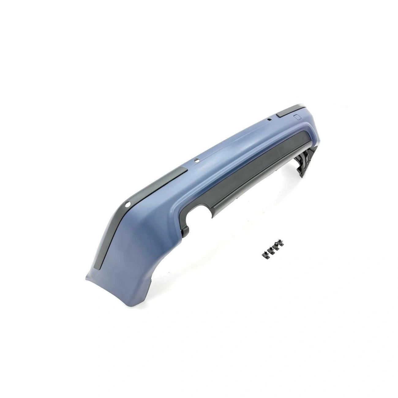 Rear bumper BMW 5-Series E39 in M5 style (1995-2003) with cutouts for parking sensors (PDC)