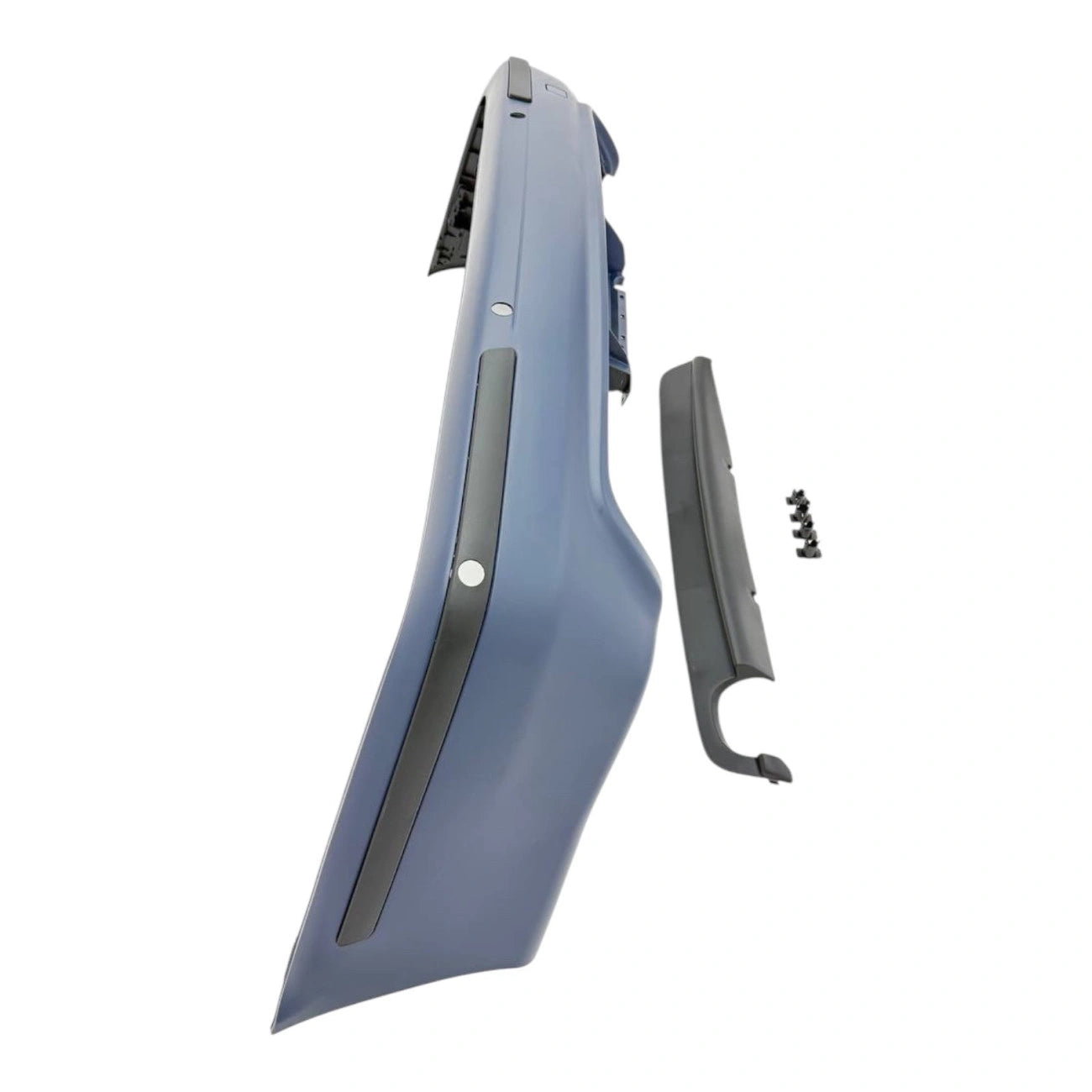 Rear bumper BMW 5-Series E39 in M5 style (1995-2003) with cutouts for parking sensors (PDC)