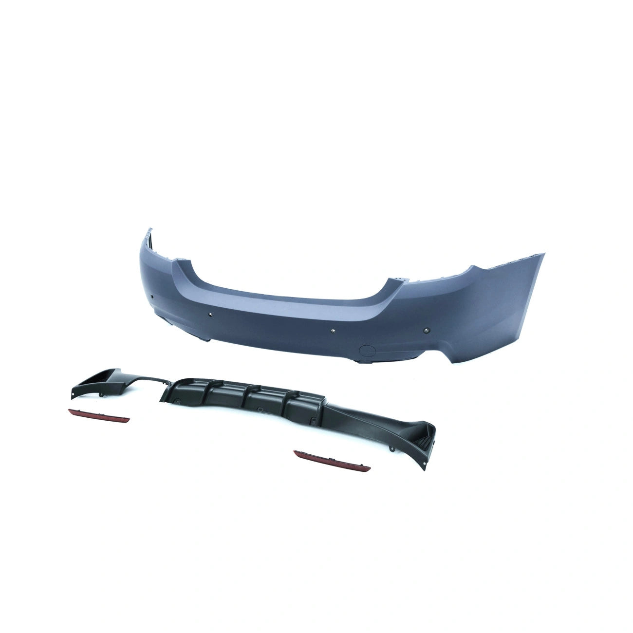 Rear bumper BMW 4-Series F32 F33 (2014-2020) in M style paket m tech